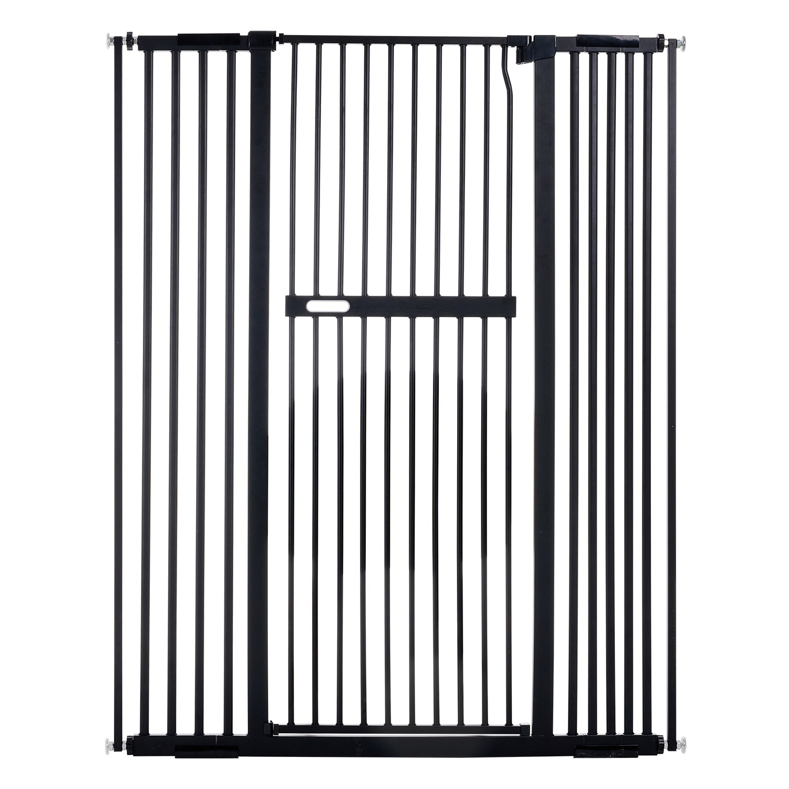 55.1" Extra Tall Pet Gate, 29.9-44.4" Wide Dog Gates for Doorways & Stairs