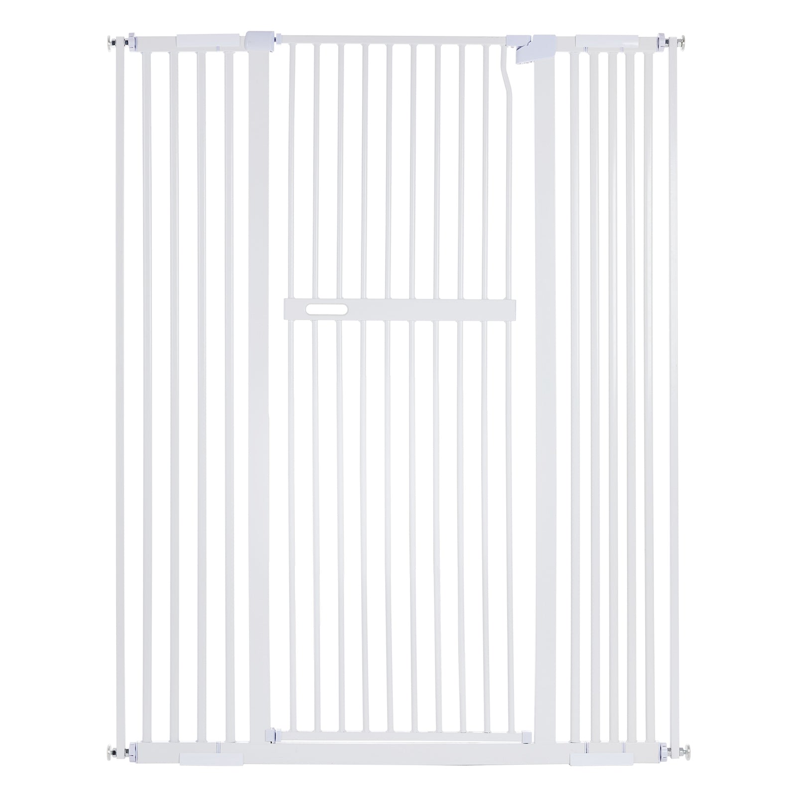 55.1" Extra Tall Pet Gate, 29.9-44.4" Wide Dog Gates for Doorways & Stairs